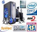 מערכת מחשב כולל מסך Intel® Dual-Core E5800+Gigabyte+LCD 19