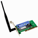 כרטיס רשת אלחוטי LinkSys WMP54G