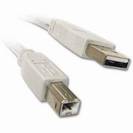 כבל מדפסת בחיבור USB