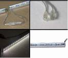פס לדים  SMD 5050 קשיח  חצי מטר  מוגן מים  בפרופיל אלומיניום