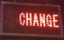 שלט לד CHANGE