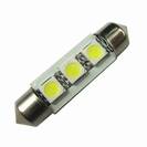 נורת לד לרכב T10 X37MM 3SMD WITH CANBUS  לרכבים גרמניים
