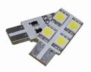 נורת לד צד אחד  לרכב T10 4SMD לפנים הרכב