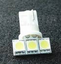 נורת לד צד אחד לרכב T10 3SMD לפנים הרכב