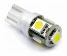 נורת לד לרכב  T10 5SMD לפנים הרכב