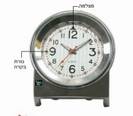 מצלמת ריגול+הקלטה מוסלקת בשעון שולחני למשרד או בית