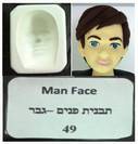 תבנית פני גבר