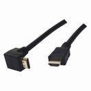 כבל HDMI 1.3 מוזהב זוויתי