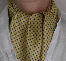 ÉCHARPE / FOULARD HOMME 100% SOIE Fabriqué en ITALIE, ref-03312