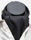 ÉCHARPE / FOULARD HOMME 100% SOIE Fabriqué en ITALIE, ref-03311