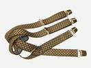 PAIRE DE BRETELLES A 4 BANDES , Largeur 3.5 Cm, ref-43512