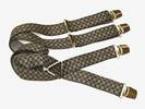 PAIRE DE BRETELLES A 4 BANDES , Largeur 3.5 Cm, ref-43515