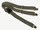 PAIRE DE BRETELLES A 3 BANDES Gris, Largeur 3.5 Cm, ref-33514