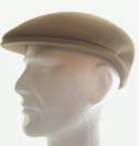 BERET CASQUETTE Beige 100% Laine , Fabriqué en ITALIE
