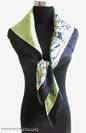 FOULARD PEINTRE DE VAN GOGH 100% SOIE carre, ref - 4591