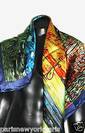 FOULARD 100% SOIE " Le café VAN GOGH " carre, ref-4595