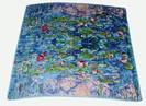 FOULARD 100 % SOIE PEINTRE " MONET " carre, ref-4597