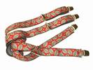 PAIRE DE BRETELLES A 4 BANDES , Largeur 3.5 Cm