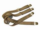 	PAIRE DE BRETELLES A 4 BANDES , Largeur 3.5 Cm, ref-43512