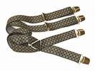 PAIRE DE BRETELLES A 4 BANDES , Largeur 3.5 Cm, ref-43515