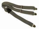 PAIRE DE BRETELLES A 3 BANDES Gris, Largeur 3.5 Cm, ref-33514