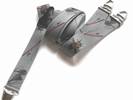 PAIRE DE BRETELLES A 3 BANDES , Largeur 3.5 Cm