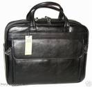 Nouveau - Cartable porte documents Cuir Vachette , ref-K 2331023 Noir