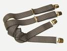 PAIRE DE BRETELLES A 4 BANDES , Largeur 3.5 Cm, ref-43523