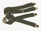 PAIRE DE BRETELLES A 4 BANDES , Largeur 3.5 Cm, ref-43521