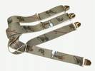 PAIRE DE BRETELLES A 4 BANDES , Largeur 3.5 Cm, ref-43514