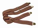 PAIRE DE BRETELLES A 4 BANDES , Largeur 3.5 Cm