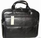 Nouveau - Cartable porte documents Cuir Vachette , ref-K 2331023 Noir