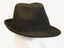 CHAPEAU TYPE BORSALINO Noir, ref-9932