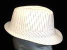 CHAPEAU TYPE BORSALINO Blanc, ref-9921
