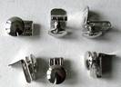 Lot de 6 boutons clips pour bretelles à boutons.