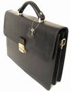 Cartable porte documents 2 Soufflets en Cuir Vachette, ref - B2218
