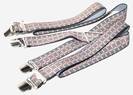 PAIRE DE BRETELLES A 4 BANDES , Largeur 3.5 Cm, ref-43529