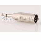 מחבר XLR זכר לPL STEREO זכר