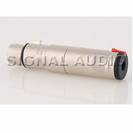 מחבר XLR נקבה ל PL STEREO נקבה