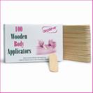 100 ספטולות/שפדולות לגוף דפילב depileve