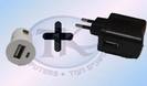 USB מצת+חשמל