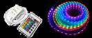 מערכת לדים - 5 מטר RGB + שנאי + קונטרולר ושלט