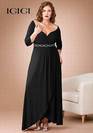 Empire Waist Gown-שחורה
