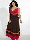 Nadine Maxi Dress in Red