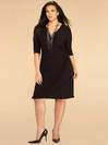 Tory Cinch Dress שחורה