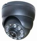 מצלמת כיפה 1/3" CCD צבע 420קו 10לדים גדולים ללילה