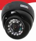 מצלמת כיפה 1/3"  CCD צבע 420קו 24לדים לראיית לילה