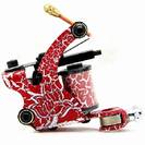 Low Carbon Steel - 8 Wrap Coils - Red