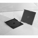 קופסאות לדיסקים -  5.2MM Slim Box Black Tray 200PCS