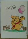 כרטיסי ברכה 12X15 ס"מ קייט החתולה
